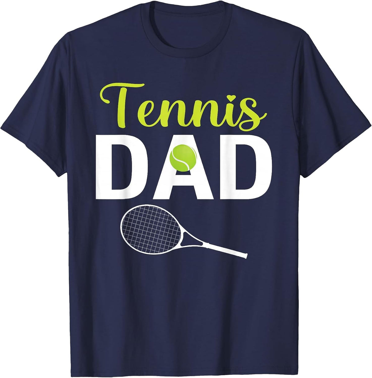 Tennis Dad T-Shirt - Navy Blue