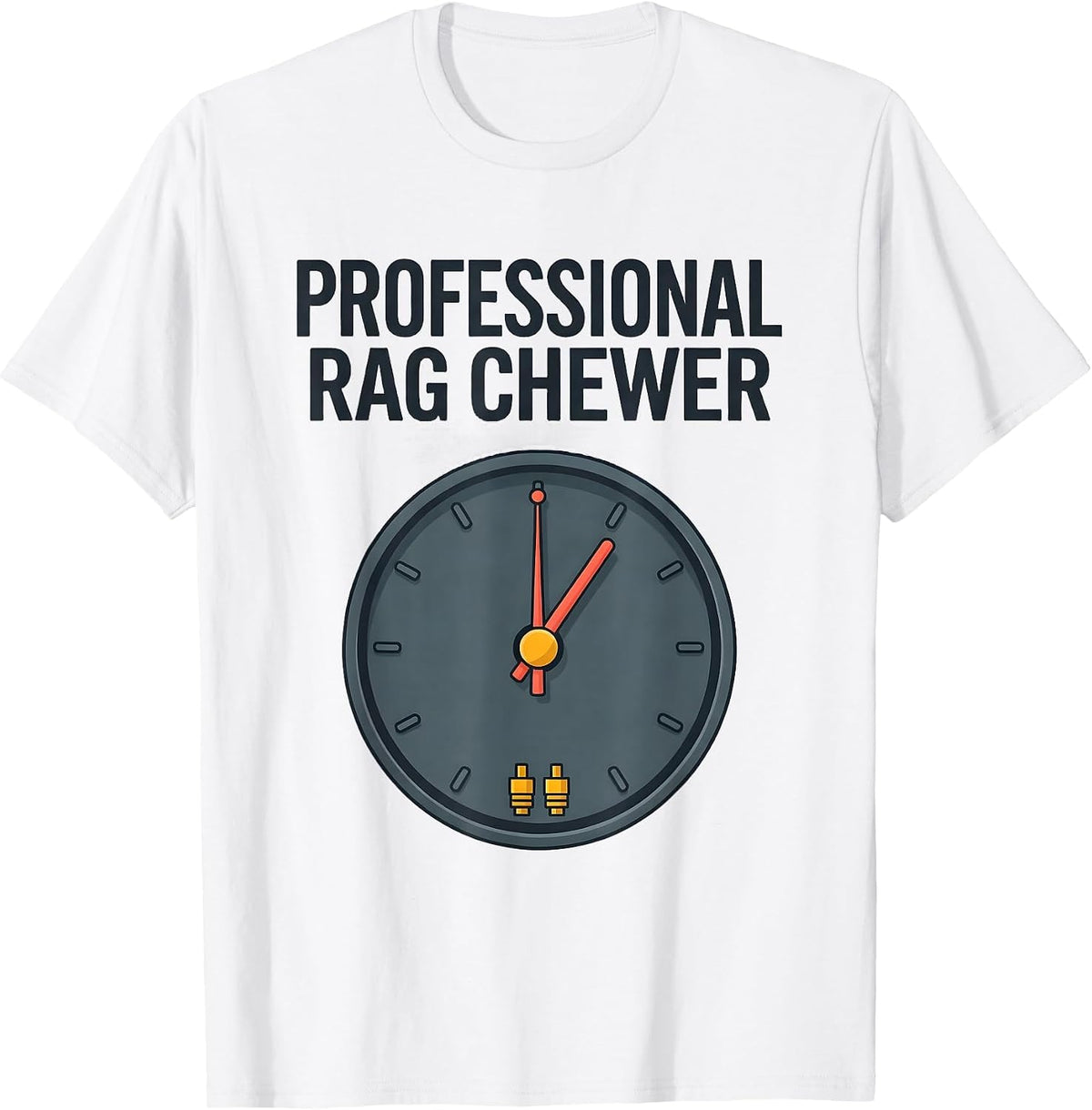 Men's Professional Rag Chewer Funny Ham Radio Operator Hobbyist T-Shirt - White