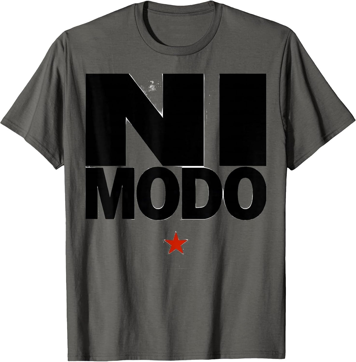 Ni Modo Funny Spanish Cinco De Mayo Party Humor T-Shirt - Asphalt Grey