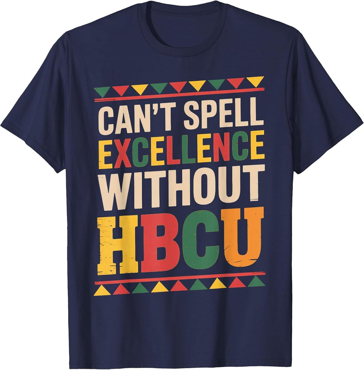 HBCU Juneteenth School Historical HBCU T-Shirt - Navy Blue