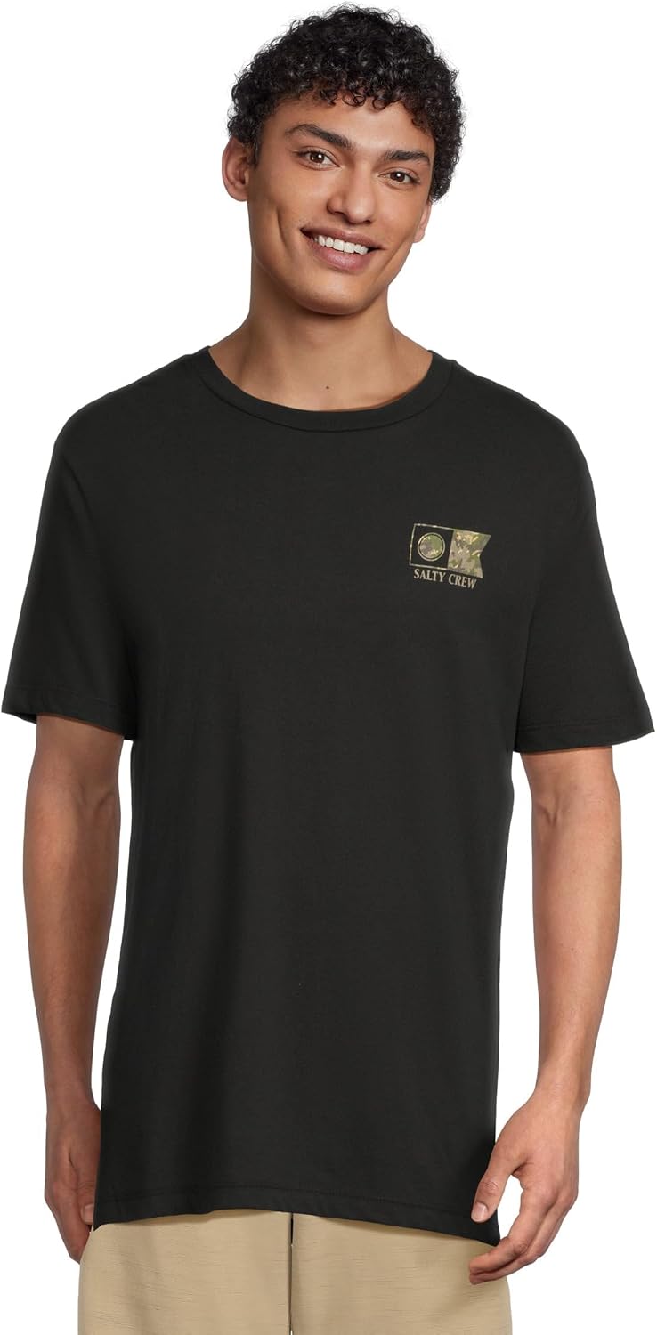 Salty Crew Men's Flagship Short Sleeve Tee - Black