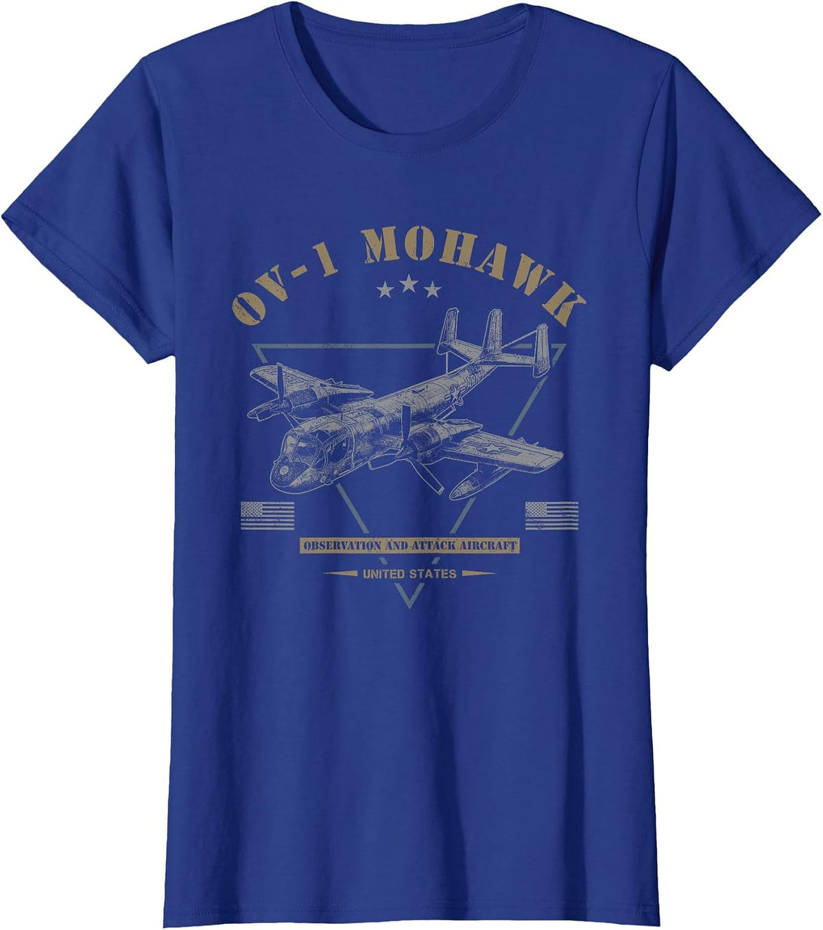 OV-1 Mohawk T-Shirt - Royal Blue
