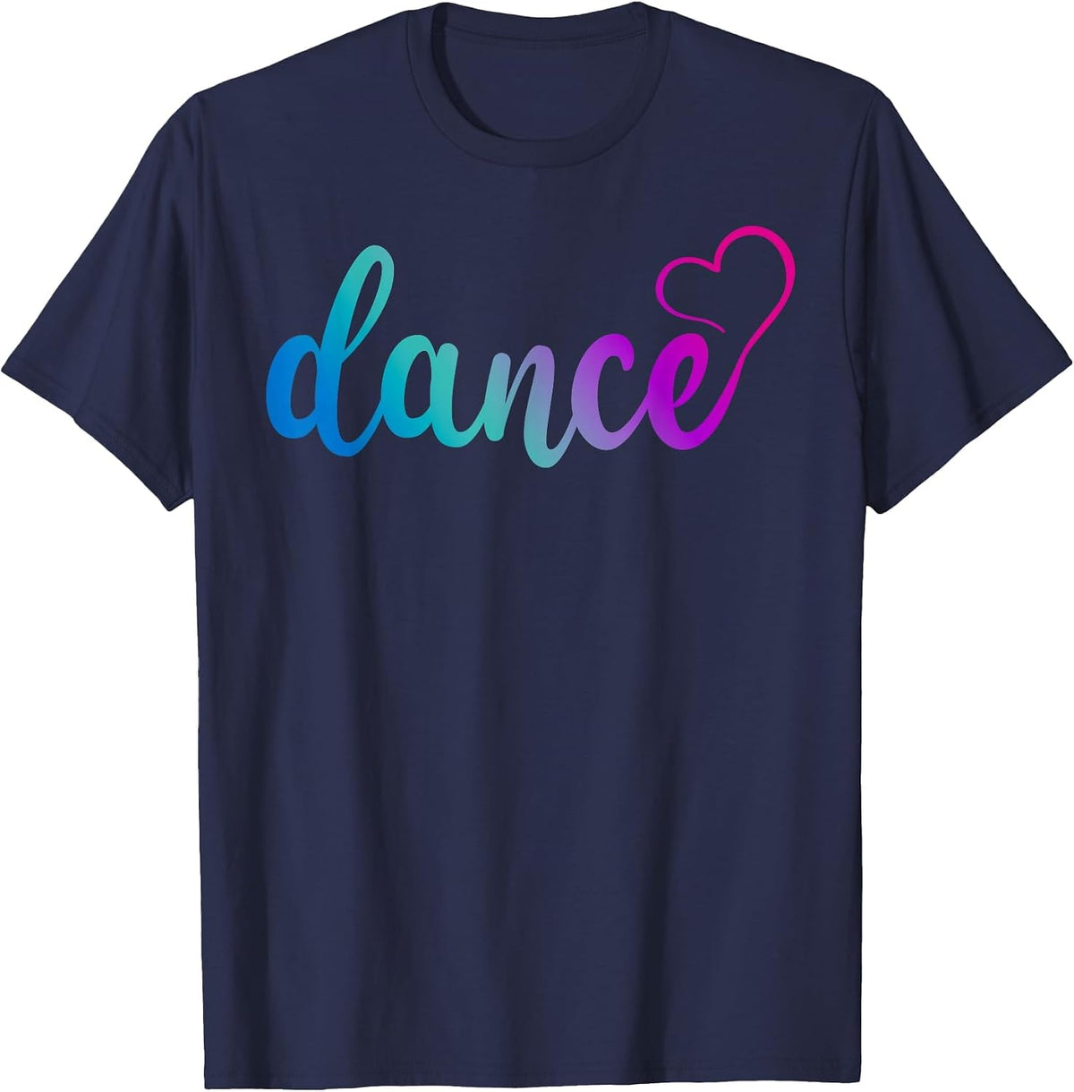 Cute Love Dance Stylish Dancer Dance Lover Dancing T-Shirt - Navy Blue
