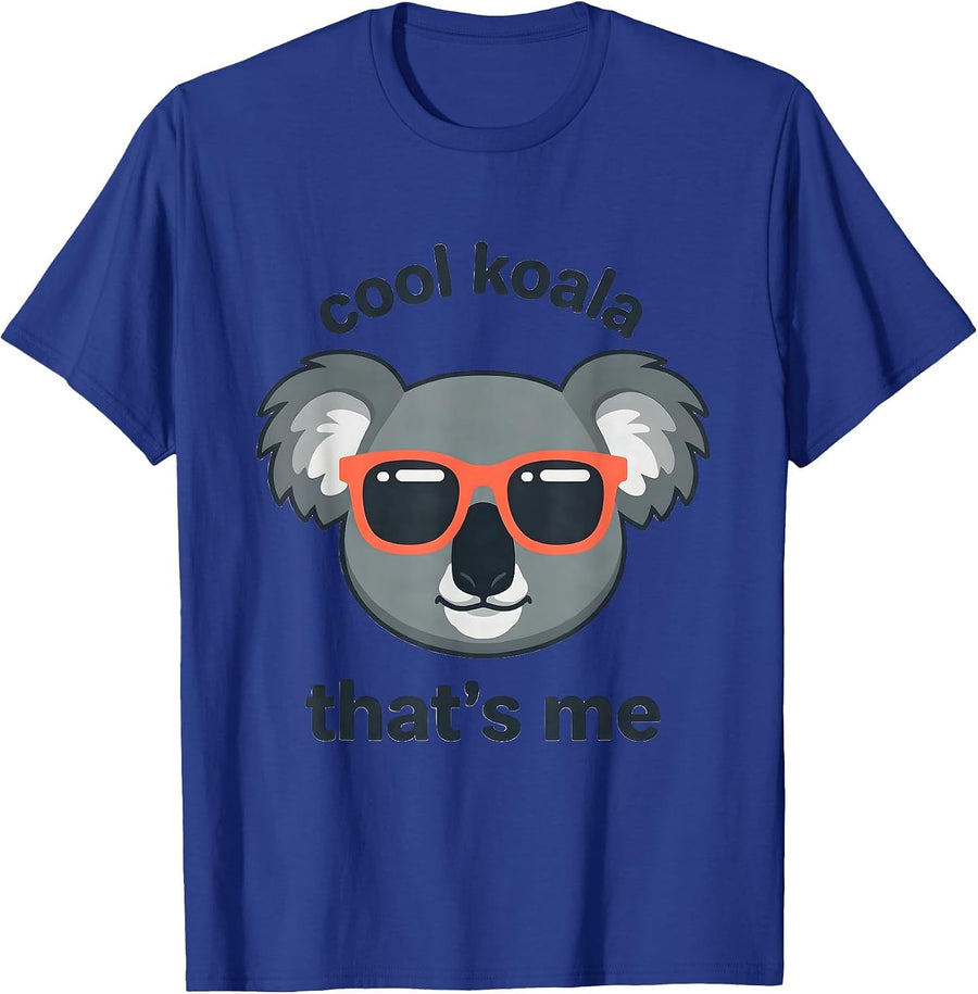 cool koala that's me Cute Zoo Animal Toddler Kids Gift T-Shirt - Royal Blue