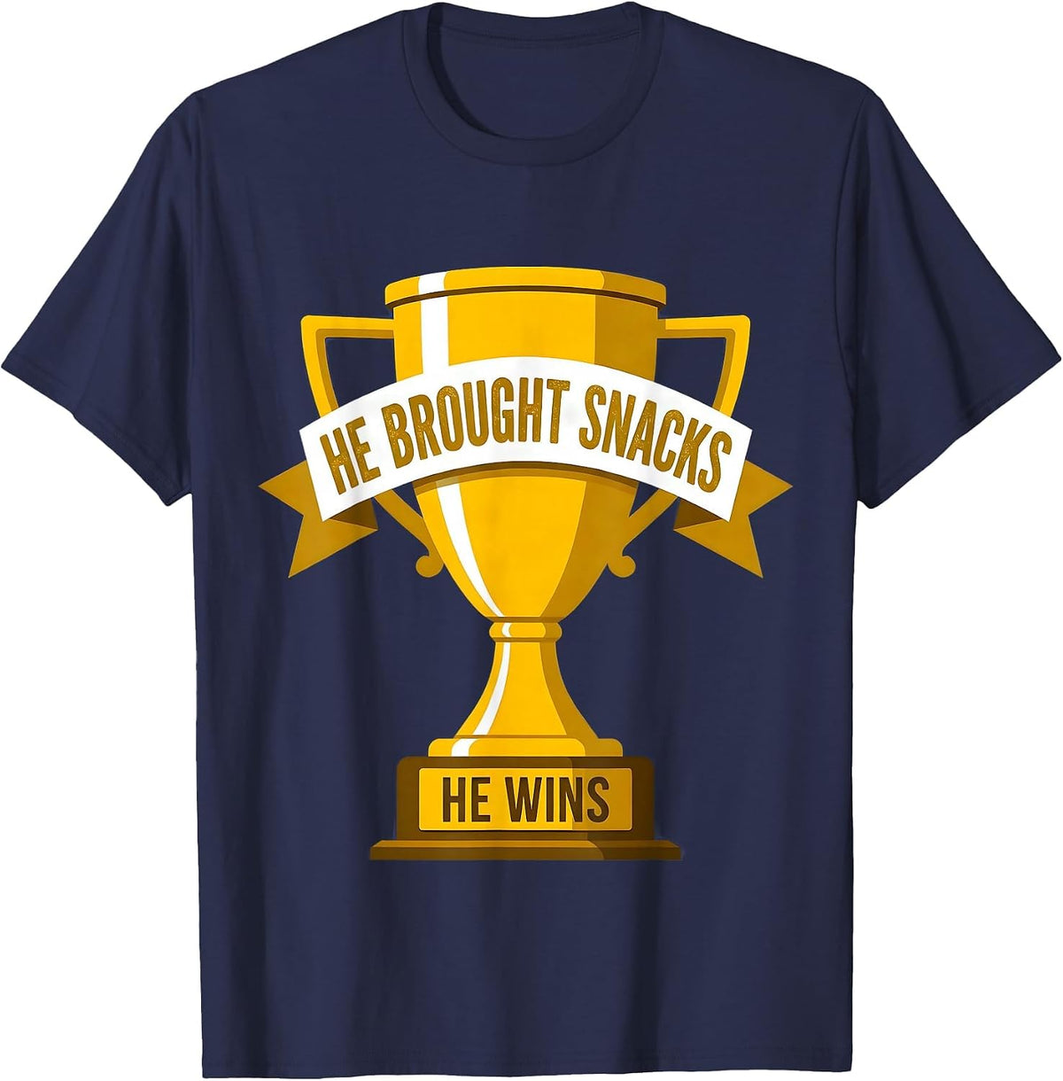 My Son In Law Is My Favorite Child Funny Design T-Shirt - Navy Blue