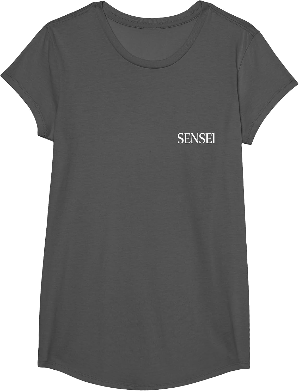 Sensei Coach T-Shirt - Girls Asphalt Grey
