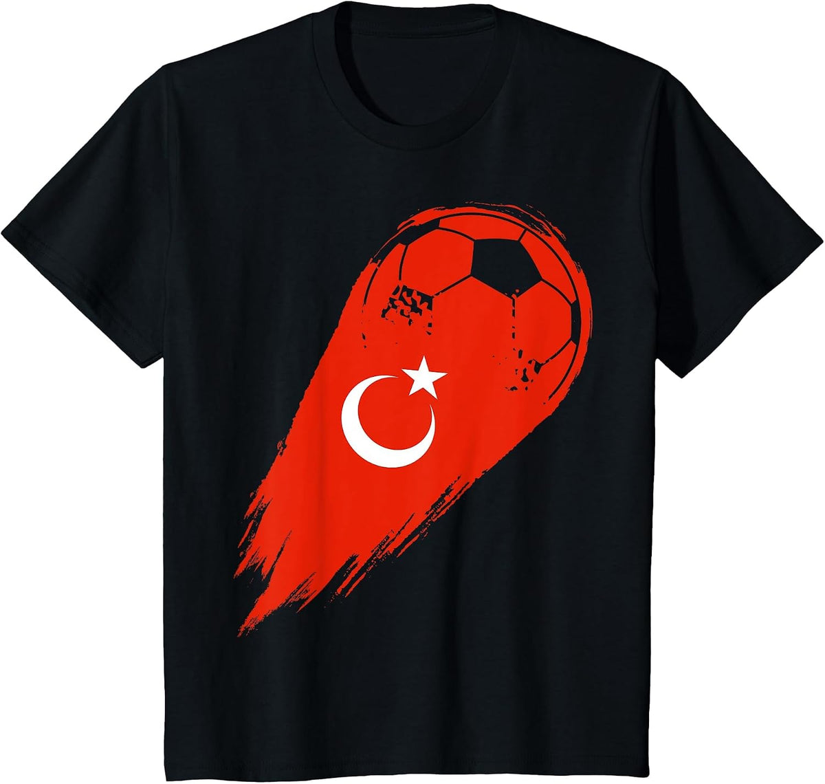 Türkiye Soccer Player of Pride Turkey T-Shirt - Black