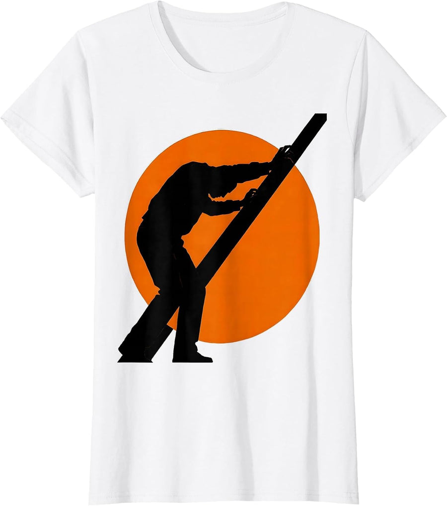Women's Endless Struggle Sisyphus Boulder Graphic T-Shirt - White