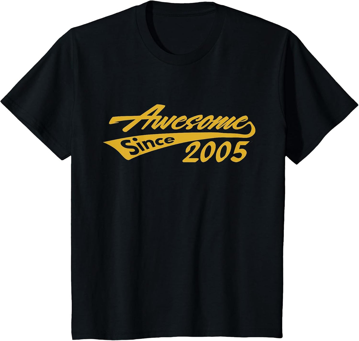 Awesome 2005 Cool 21 Year Old Bday Men Women 21st Birthday T-Shirt - Black