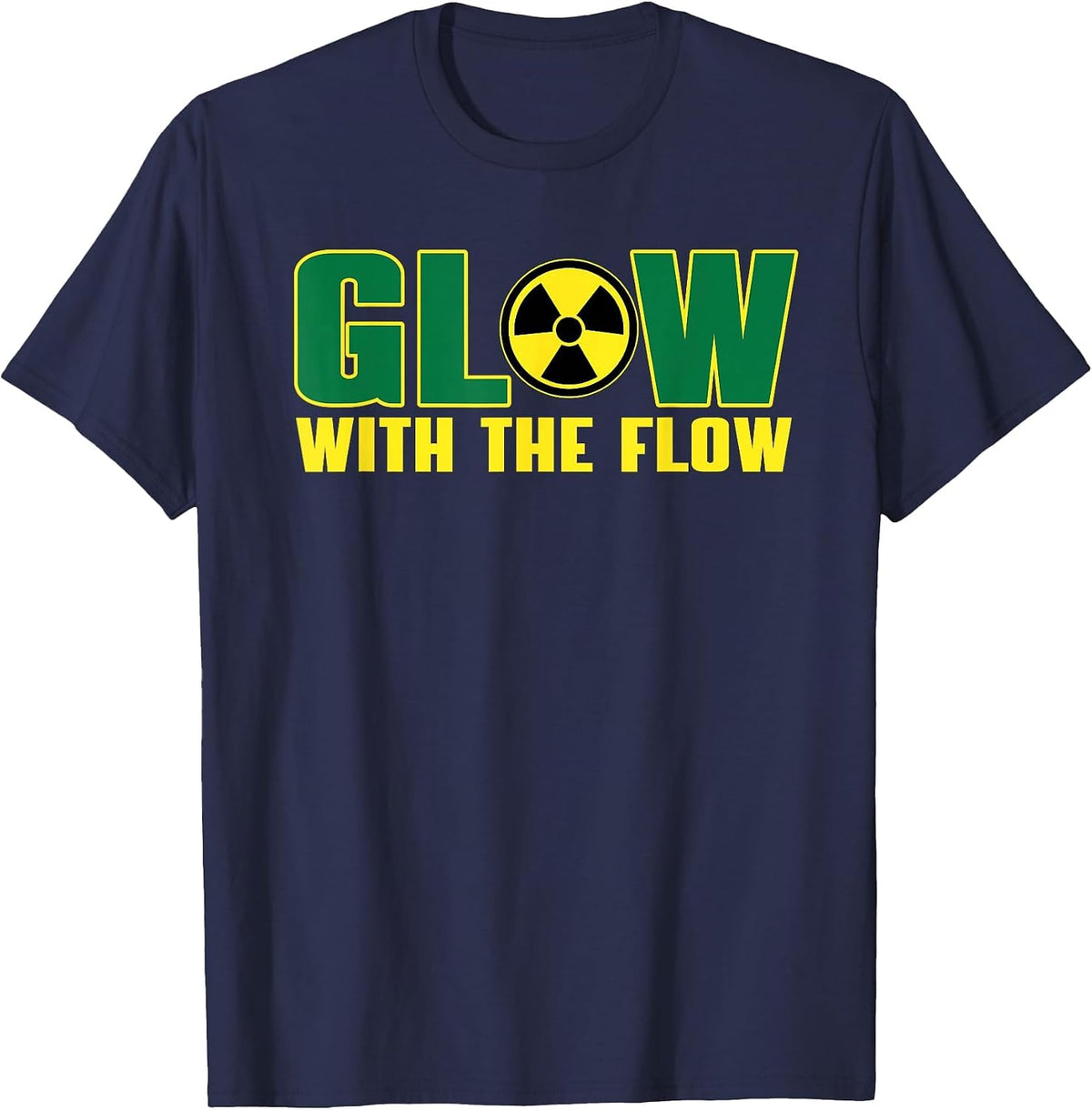 Funny Radiation Therapist Saying Radiation Therapy Pun T-Shirt - Navy Blue