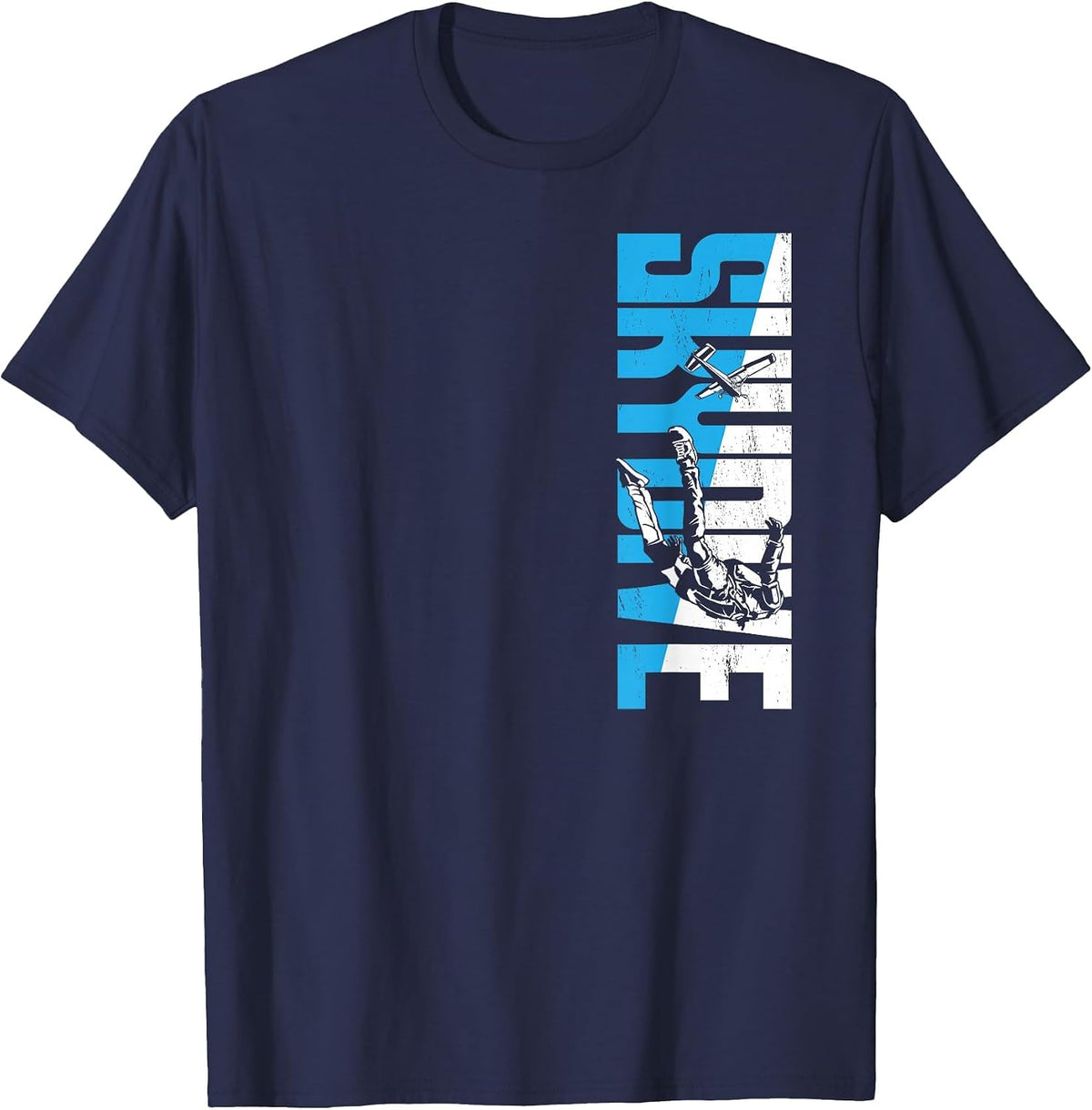 Skydiving Skydive T-Shirt - Navy Blue