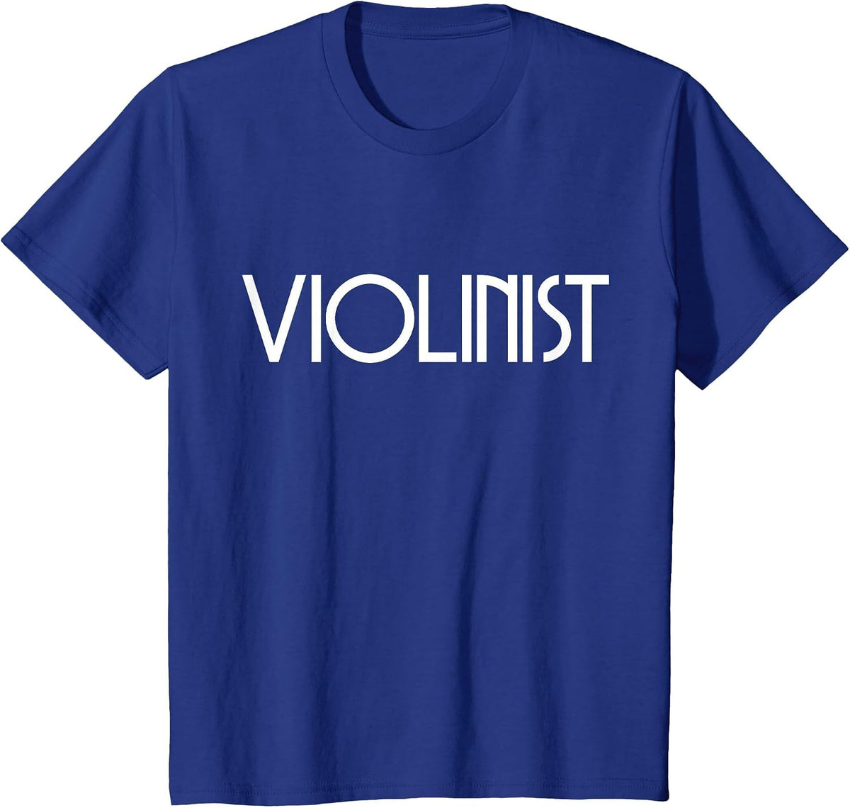 Violin Musical Music Teacher Violinist T-Shirt - Royal Blue