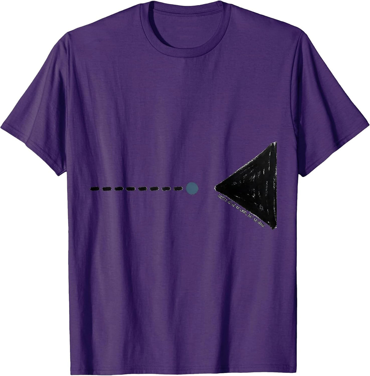 Sirens Mean Go Look, Not Go Home Funny Tornado Storm Chaser T-Shirt - Purple