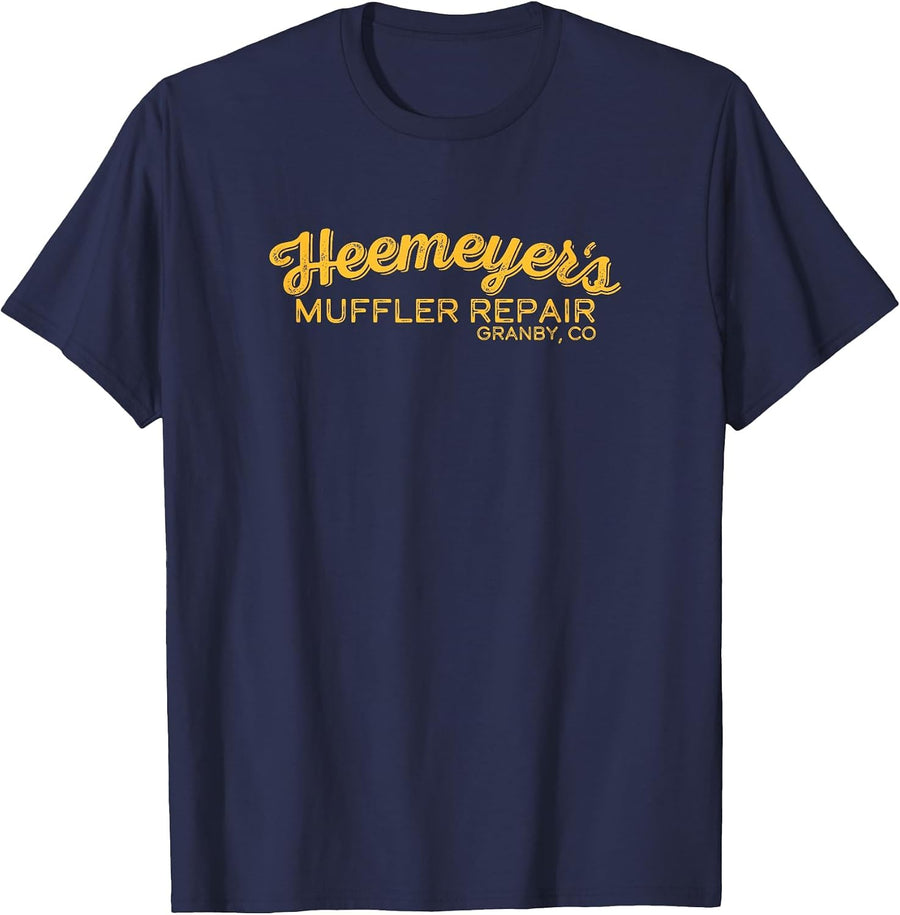 Heemeyer Welding Company Bulldozer Equipment Heavy Machinery T-Shirt - Navy Blue