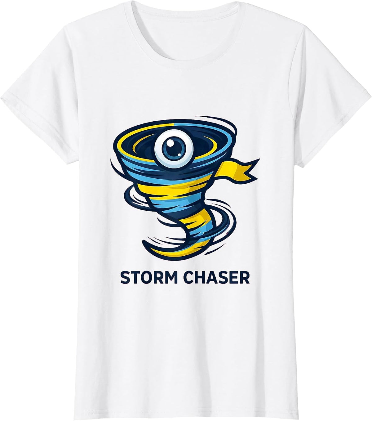 Storm Chaser Meteorologist Tornado Chaser Weather Enthusiast T-Shirt - White