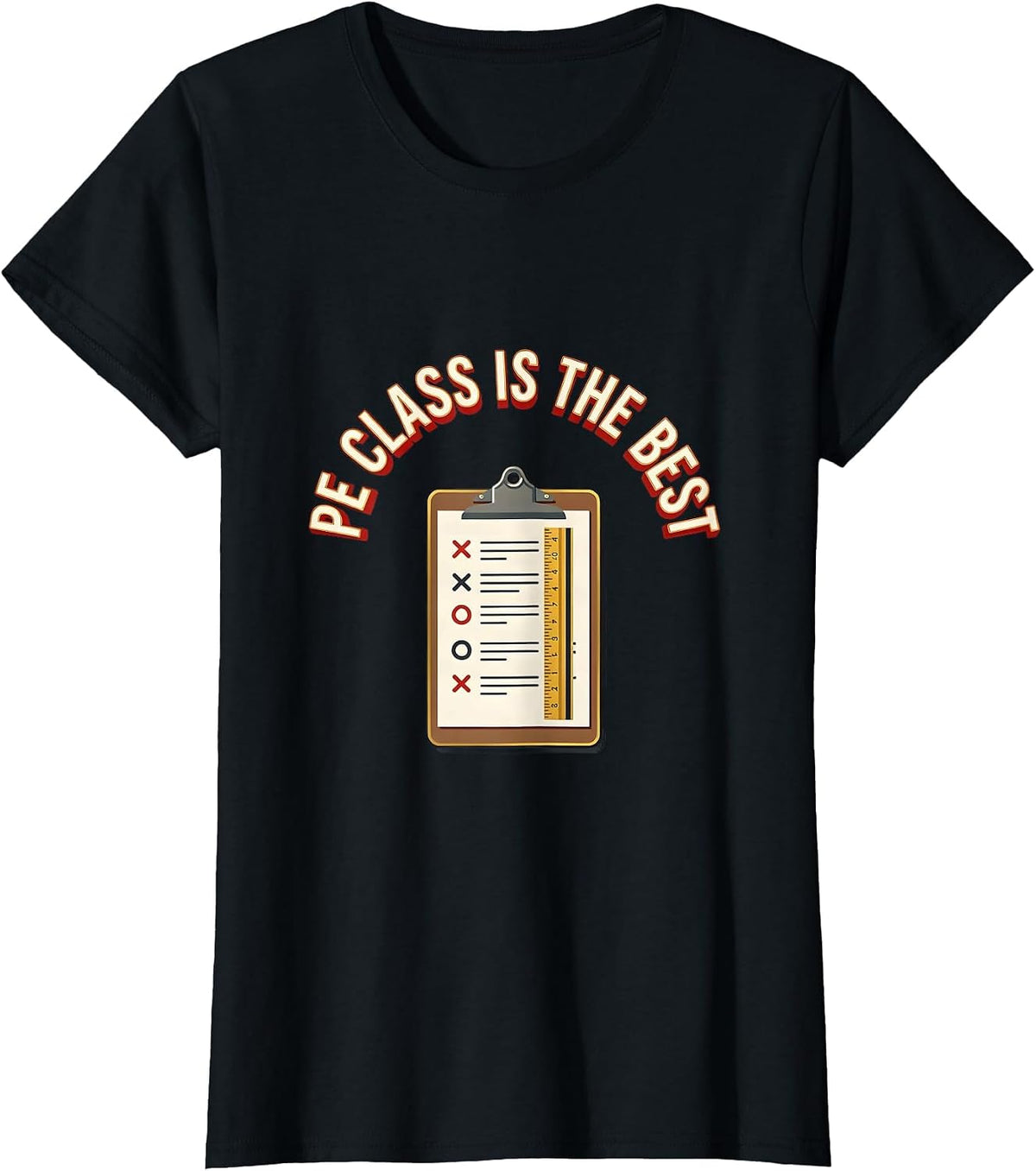 PE Class Is The Best Funny PE Teacher Back To School Humor T-Shirt - Black