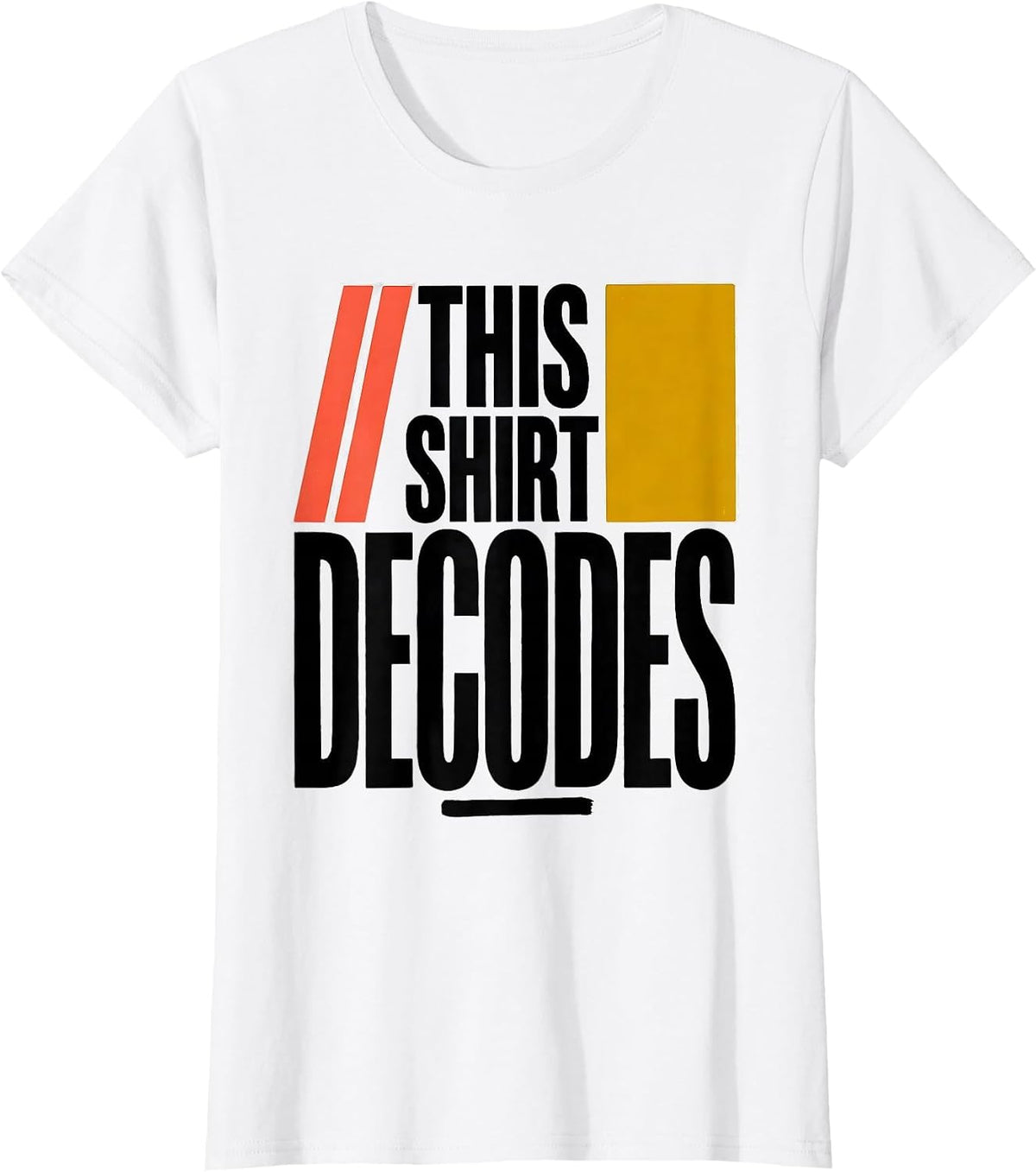 Women's This Shirt Decodes Structured Literacy Reading Teacher T-Shirt - White