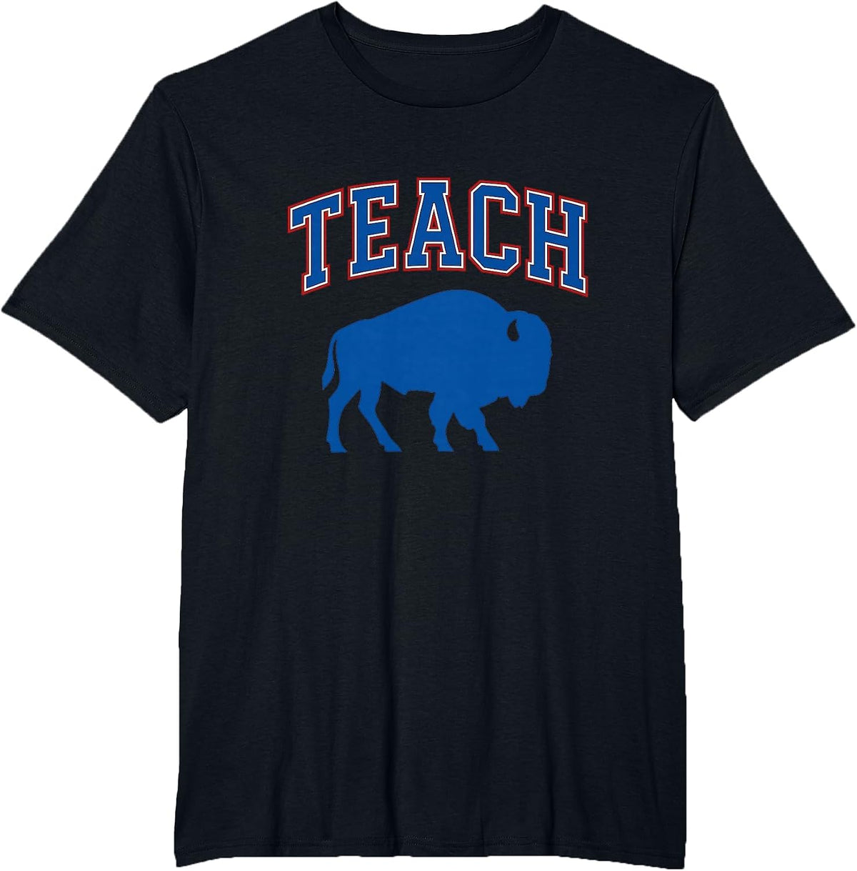 Buffalo School Teacher T-Shirt - Black