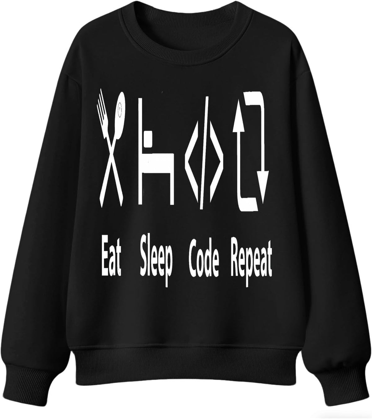 Men's Crewneck Sweatshirt,The Programmer - The Programmer