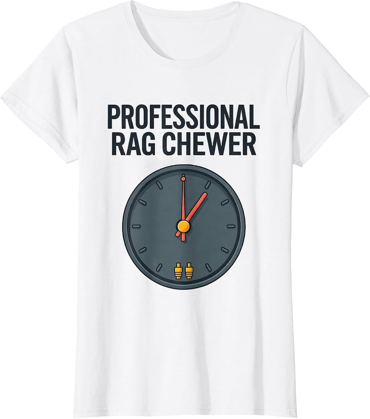 Women's Professional Rag Chewer Funny Ham Radio Operator Hobbyist T-Shirt - White