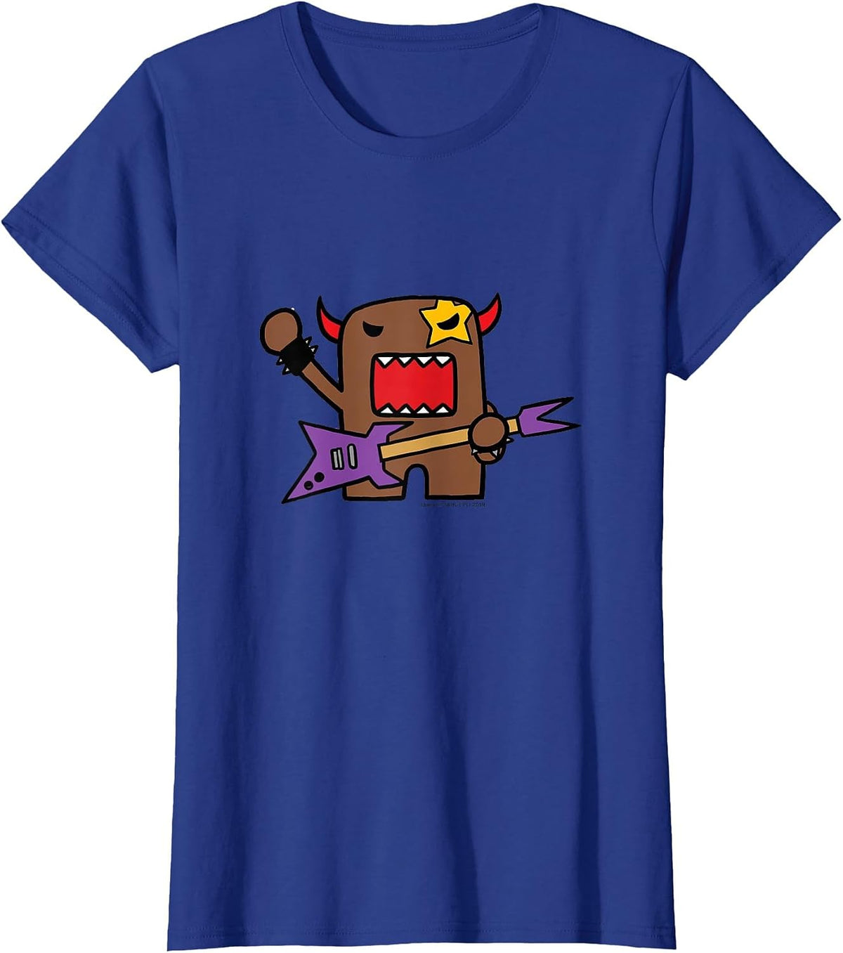 Domo Rocker T-Shirt - Royal Blue