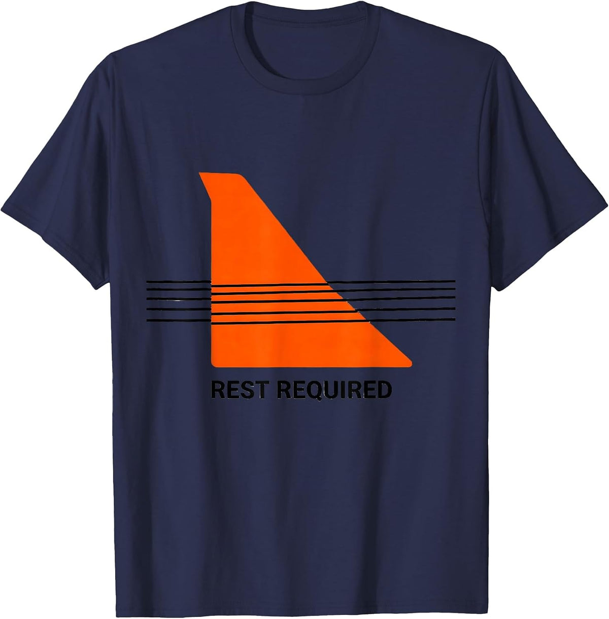 Rest Required Funny Music Lover Gift Musicians Teacher Humor T-Shirt - Navy Blue