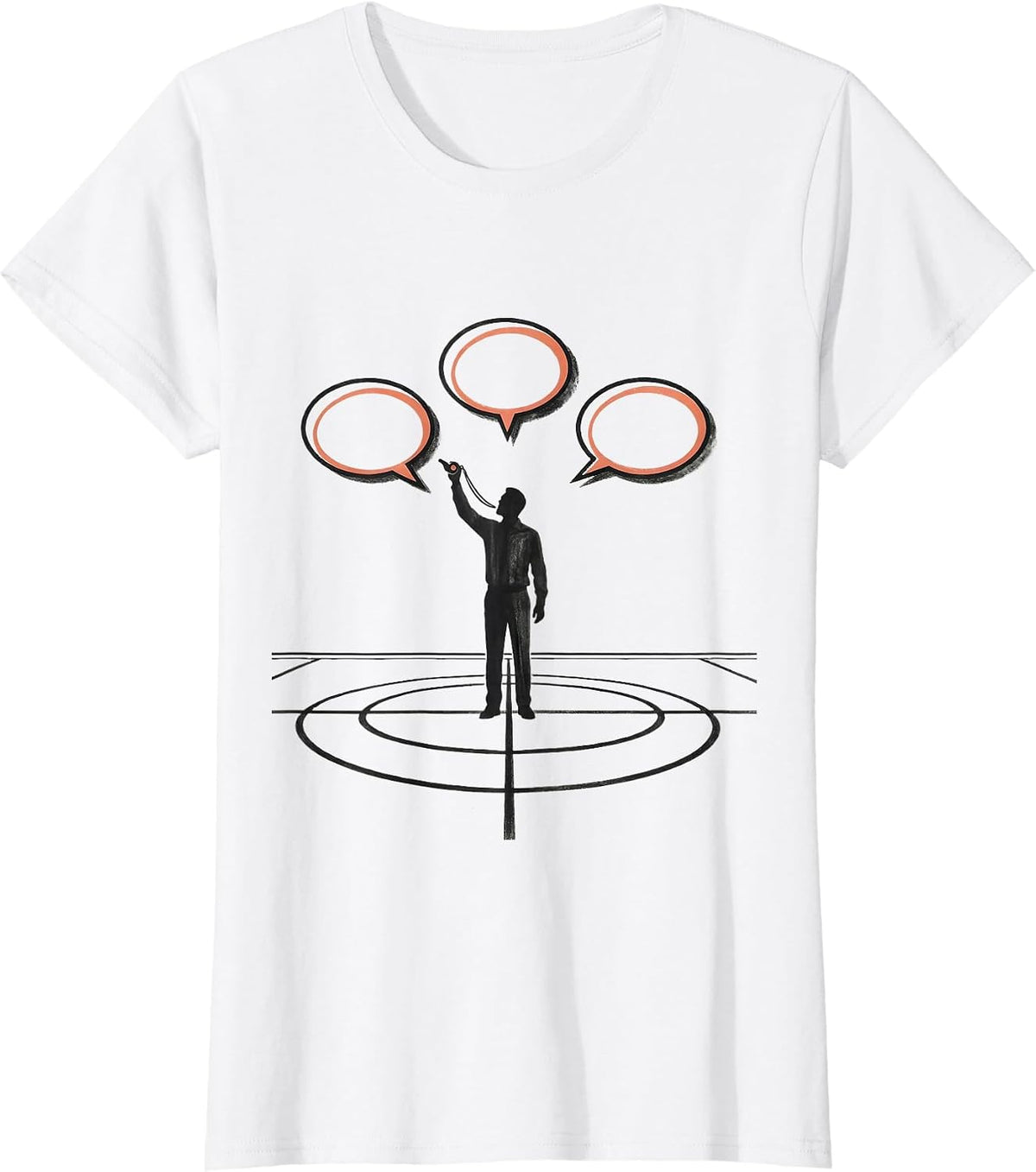 PE Teacher Gym Whistle Back To School Staff T-Shirt - White