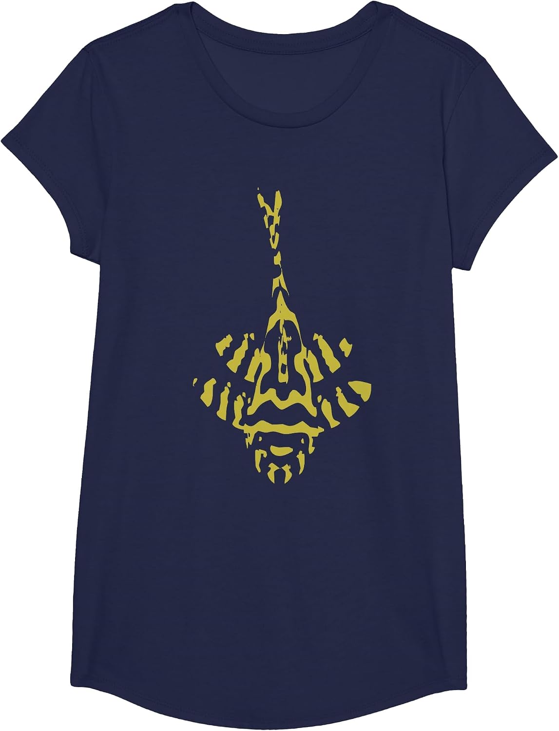 Zebra Pleco Aquarium Hypancistrus L236 Lnumber Plecostomus T-Shirt - Girls Navy Blue