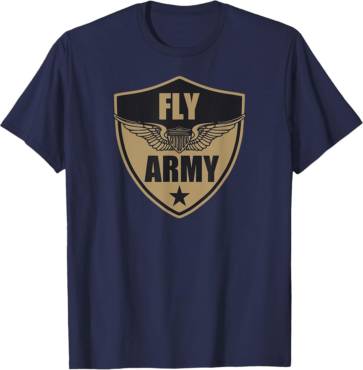 Fly Army T-Shirt - Navy Blue
