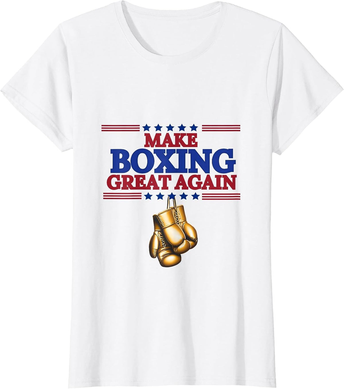 Make Boxing Great Again T-Shirt - White