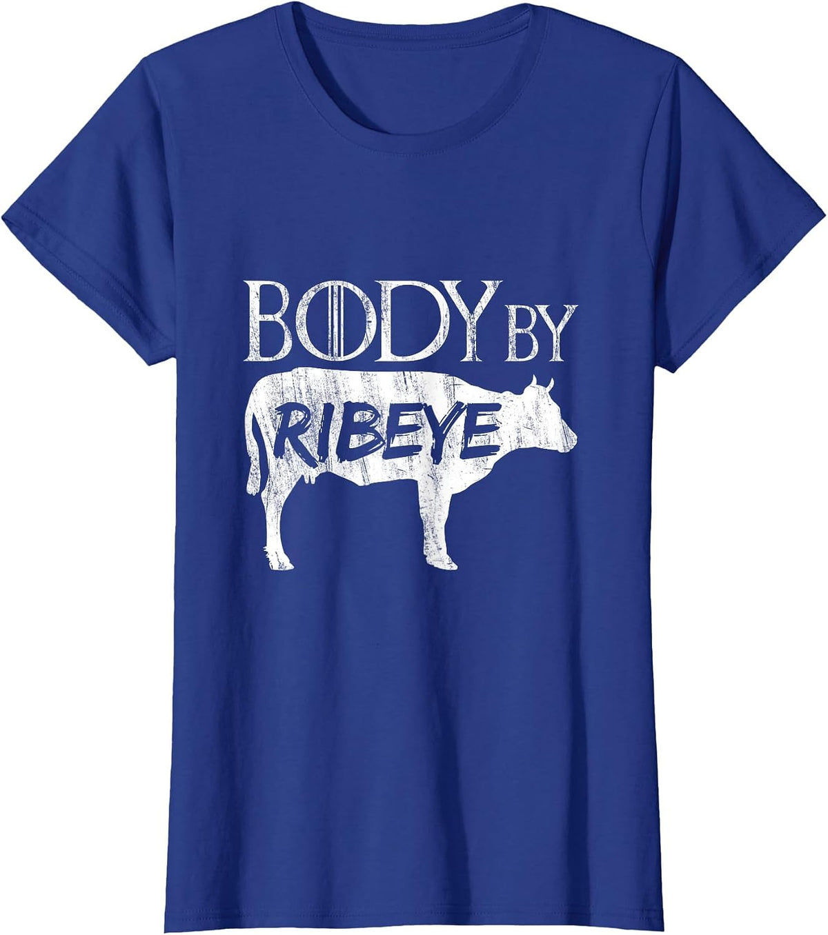 Ribeye Carnivore Diet T-Shirt Body T-Shirt - Royal Blue