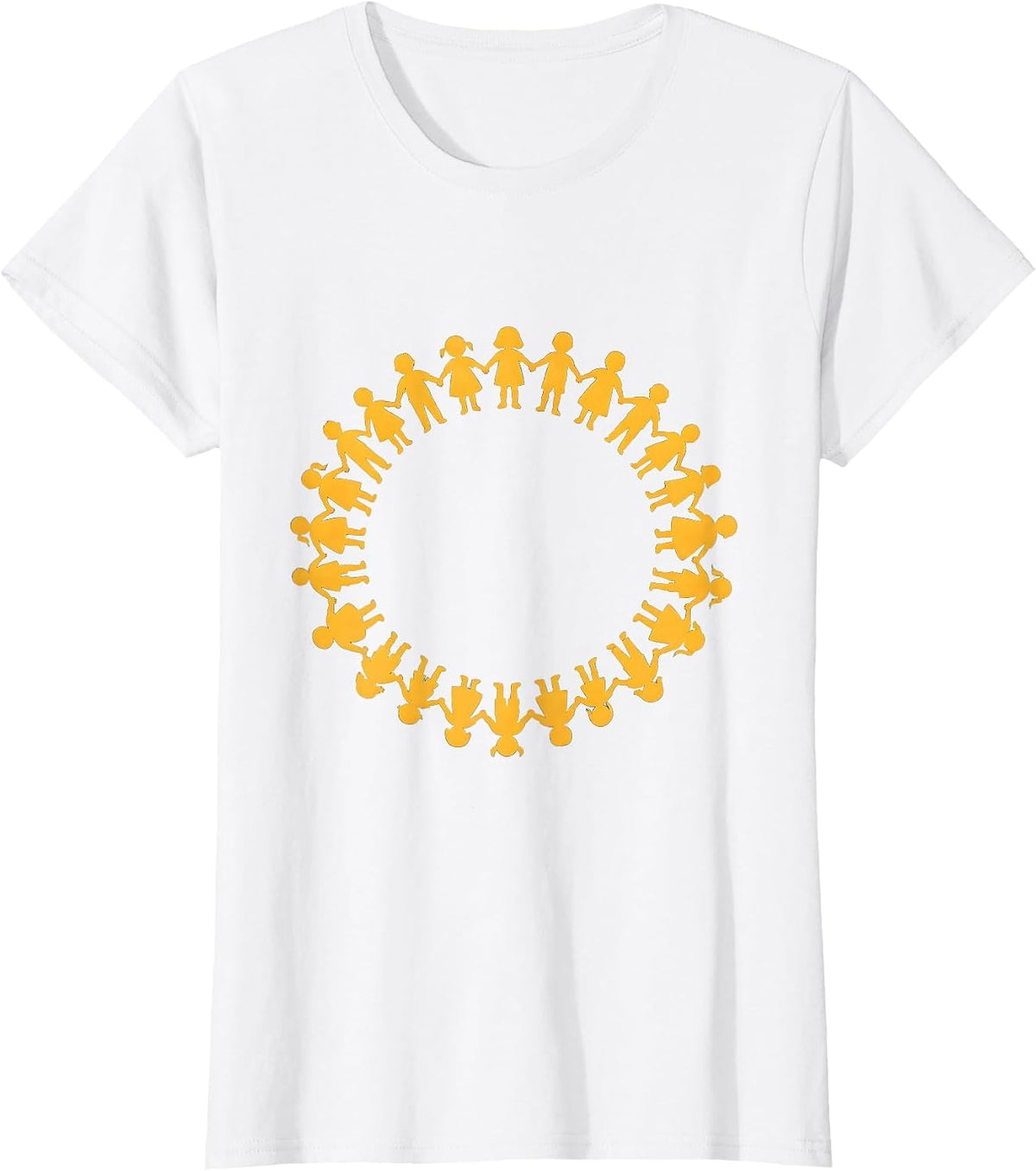 Down Syndrome Awareness Diverse Children Unity Design T-Shirt - White