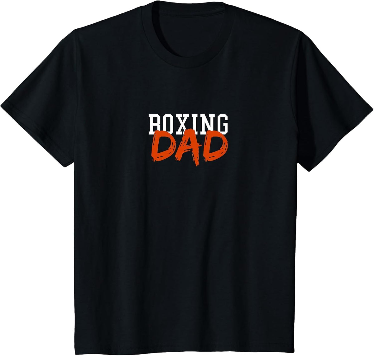 Boxing Dad Summer Winter Sports T-Shirt - Black