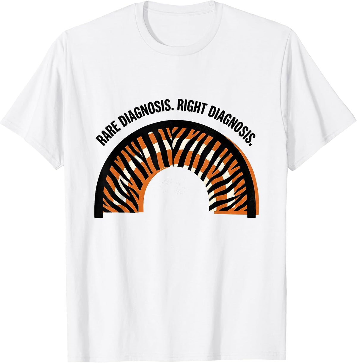 Men's Rare Diagnosis Right Diagnosis EDS Down Syndrome Awareness T-Shirt - White