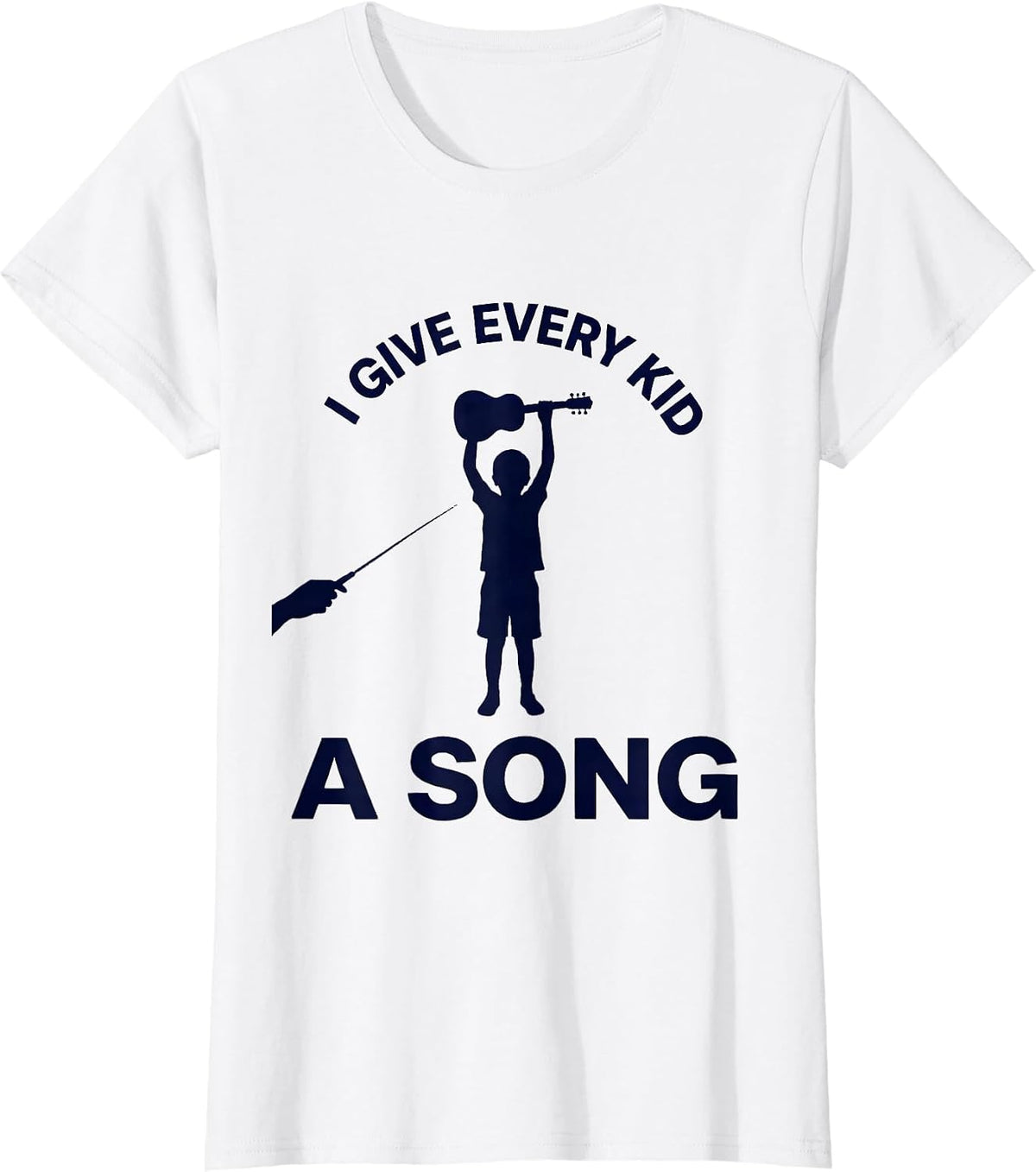 I Give Every Kid A Song Music Teacher Back To School Teacher T-Shirt - White
