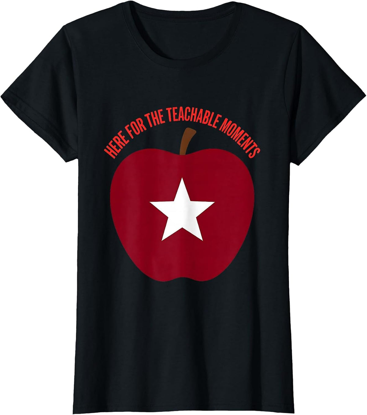 5th Grade Teacher Here for the Teachable Moments T-Shirt - Black