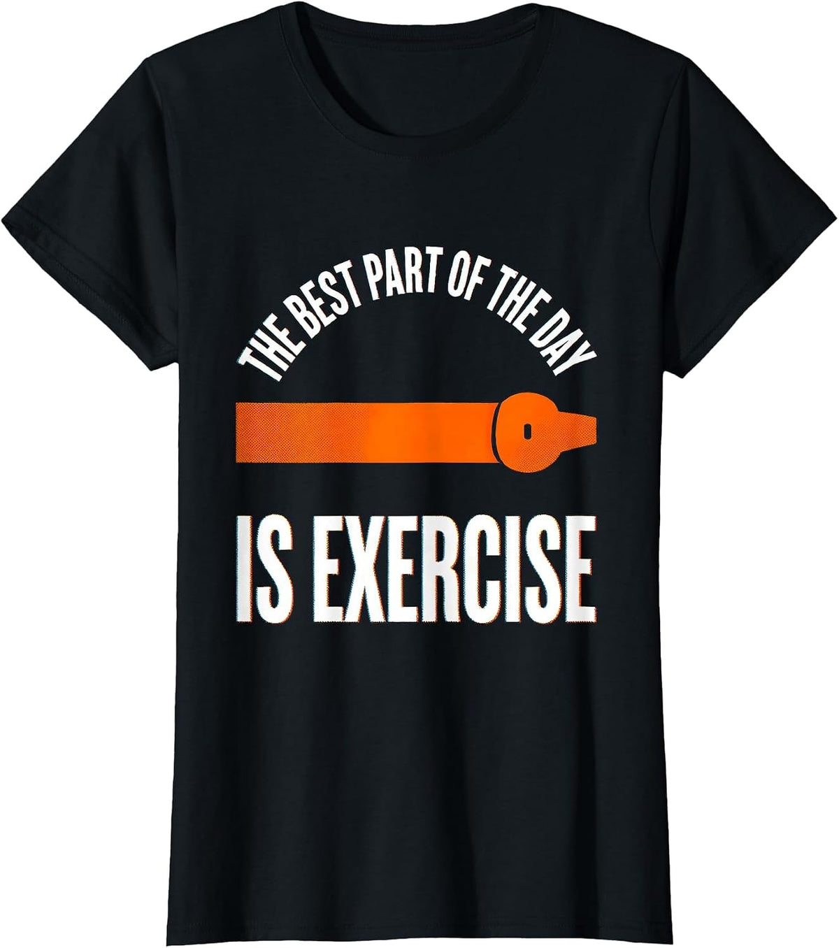 The Best Part Of The Day Is Exercise Funny PE Teacher Gym T-Shirt - Black