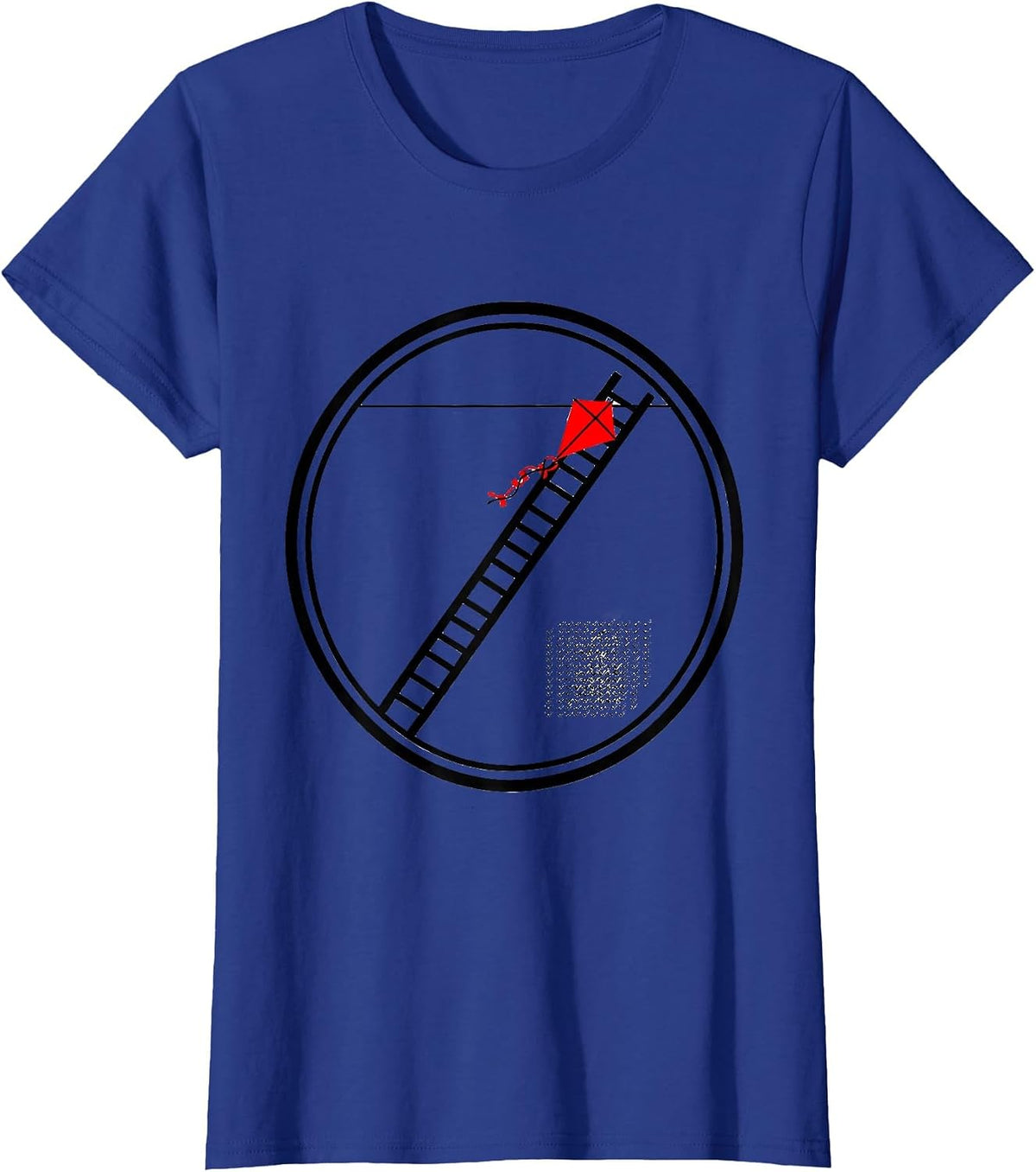 Women's Sealed Firefighter Mark Humor Occupation Pride T-Shirt - Royal Blue