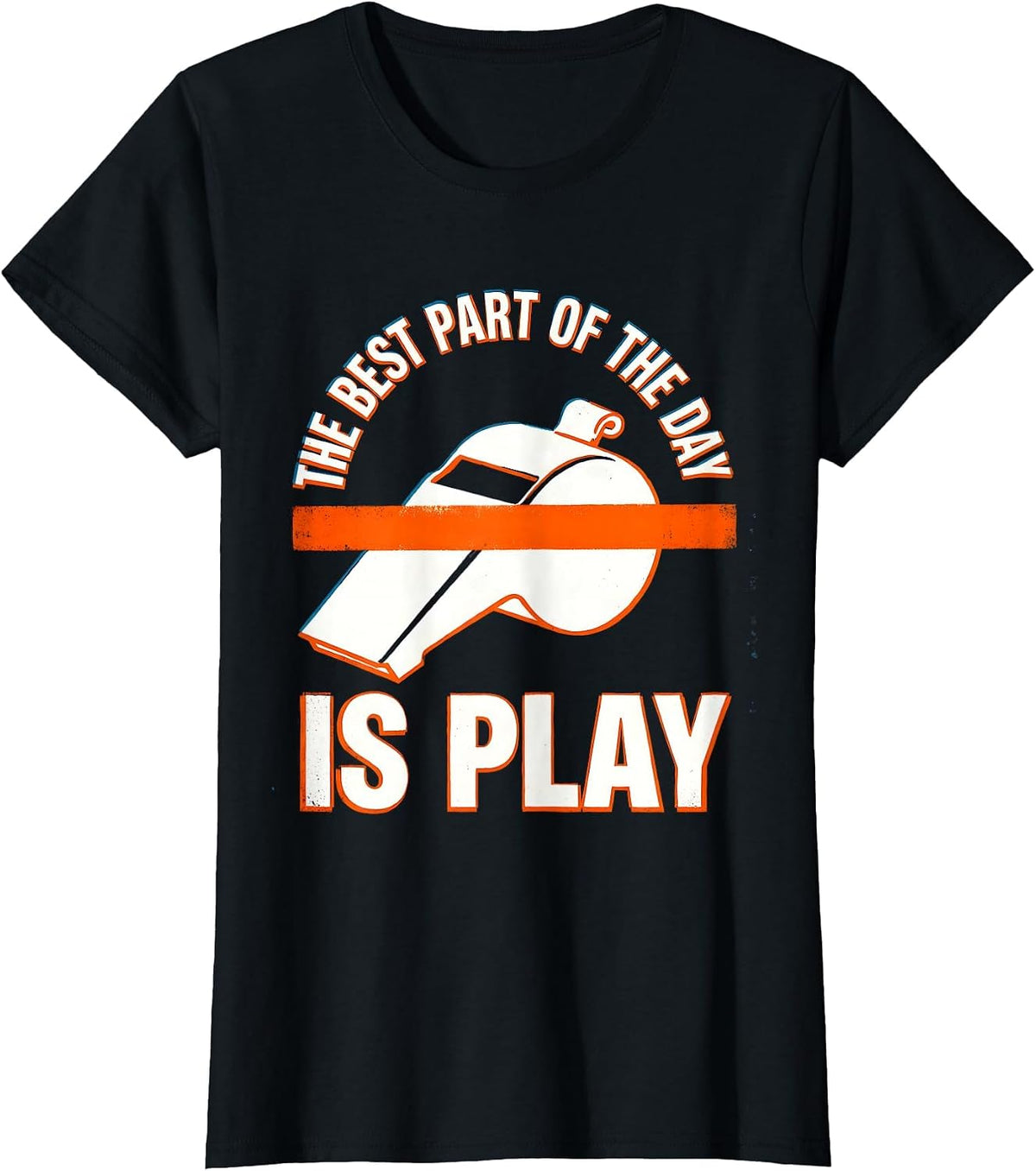 The Best Part Of The Day Is Play Funny PE Teacher Humor T-Shirt - Black