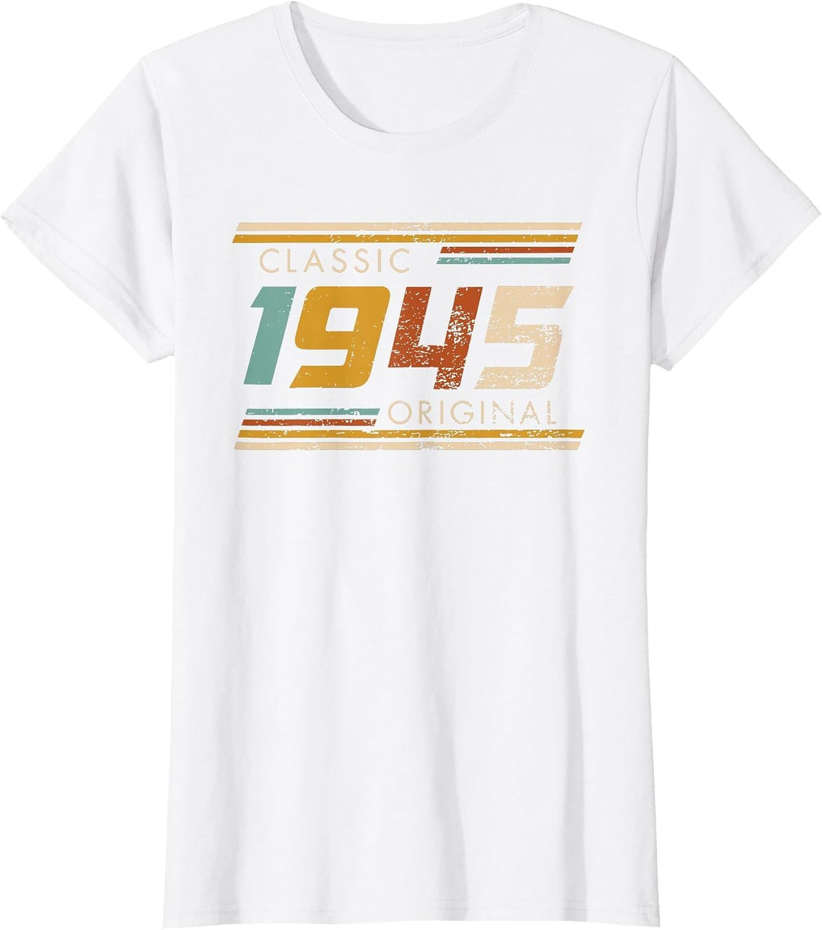 1945 Classic Original Vintage Birthday Est Edition T-Shirt - White