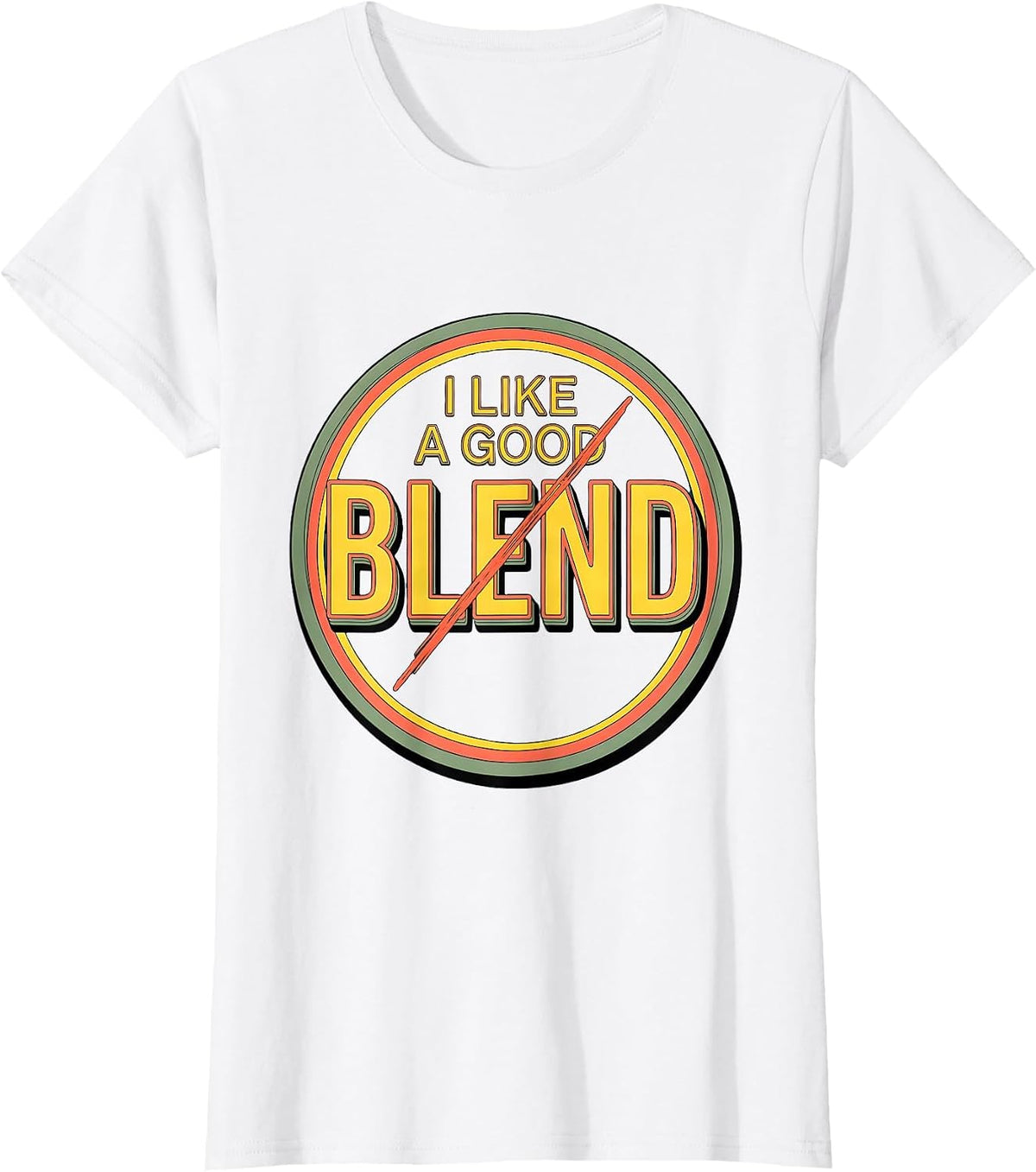 I Like A Good Blend Bold Dyslexia Awareness Reading Teacher T-Shirt - White