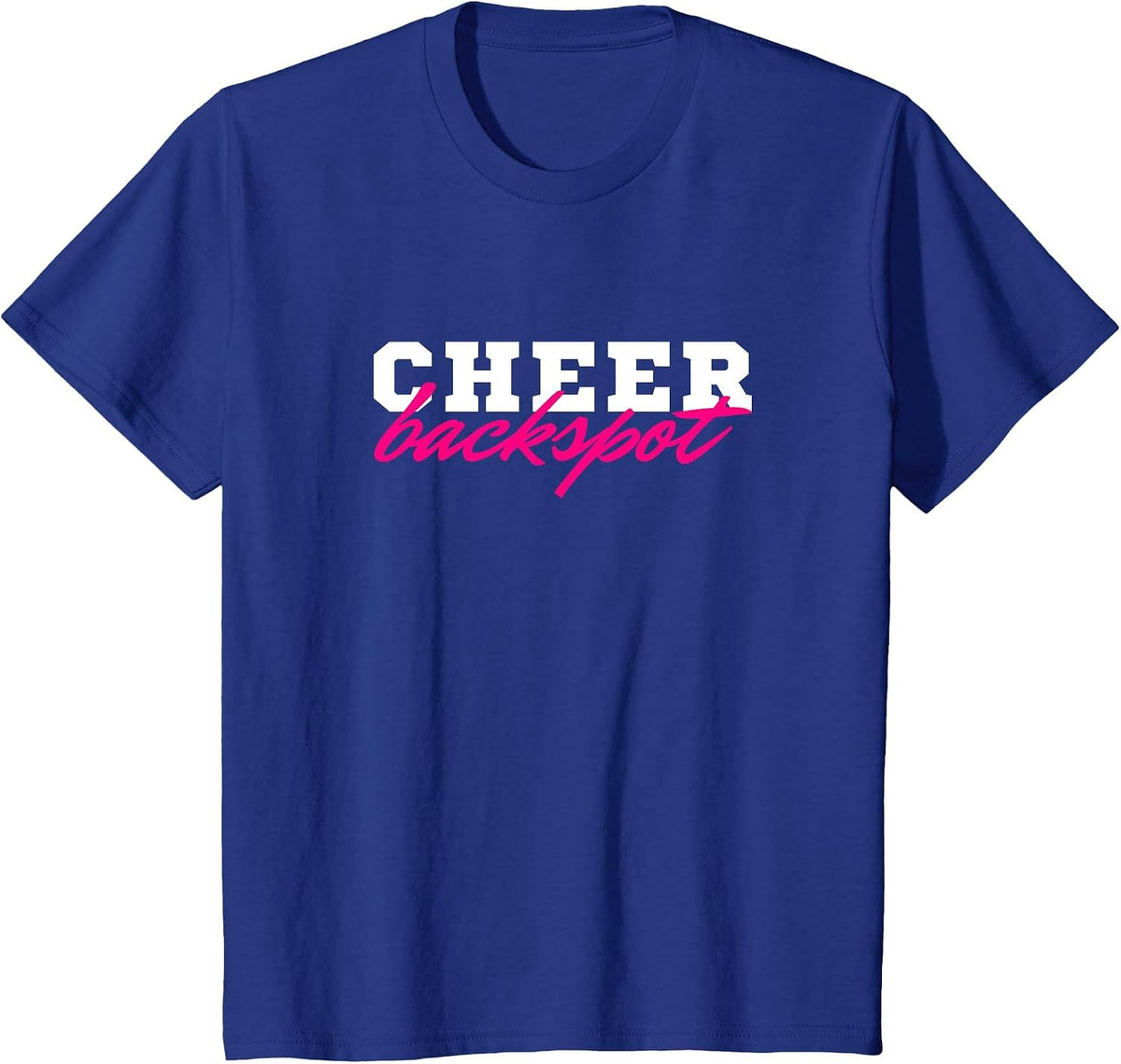 Cheer Backspot T-Shirt - Royal Blue
