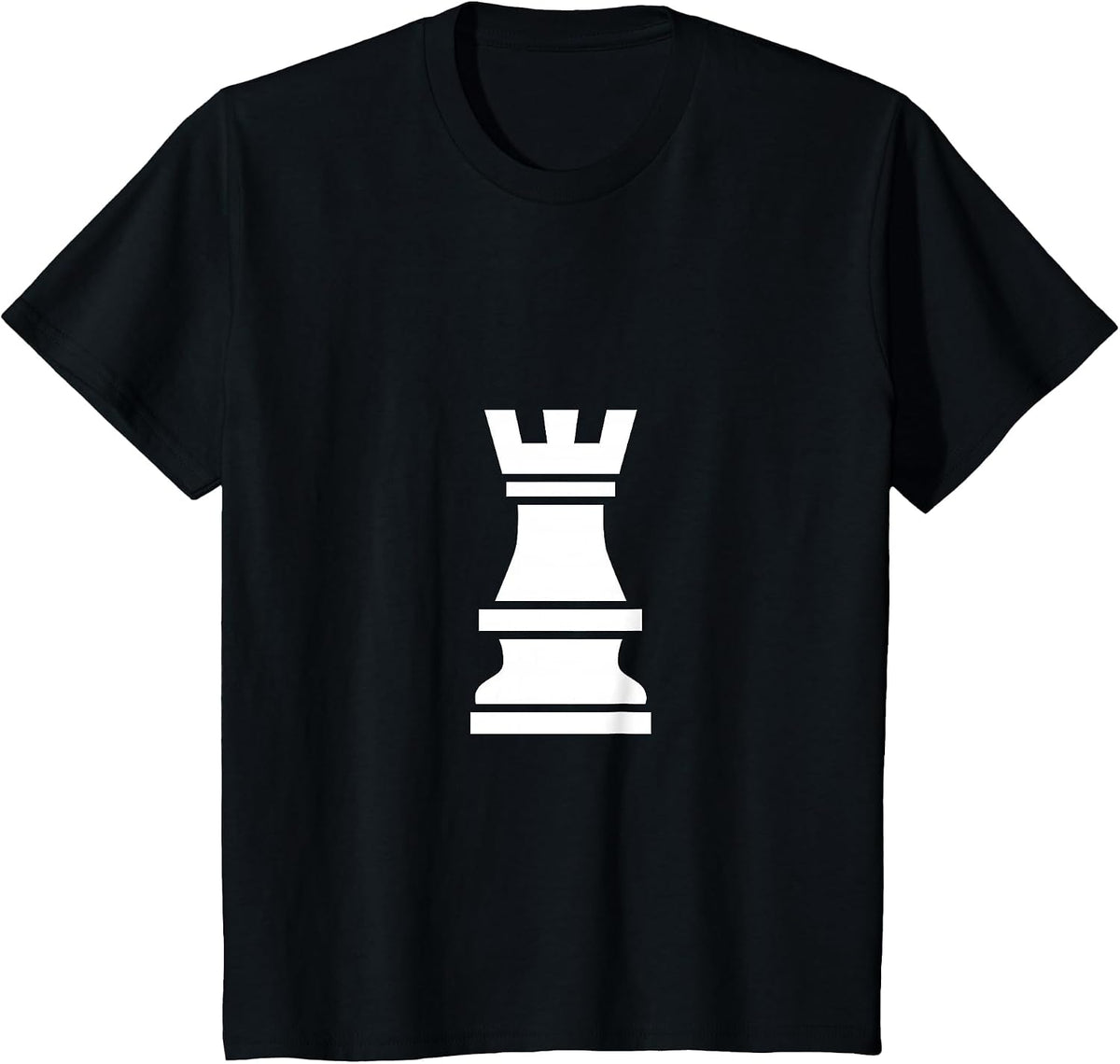 Rook Chess Piece T-Shirt T-Shirt - Black