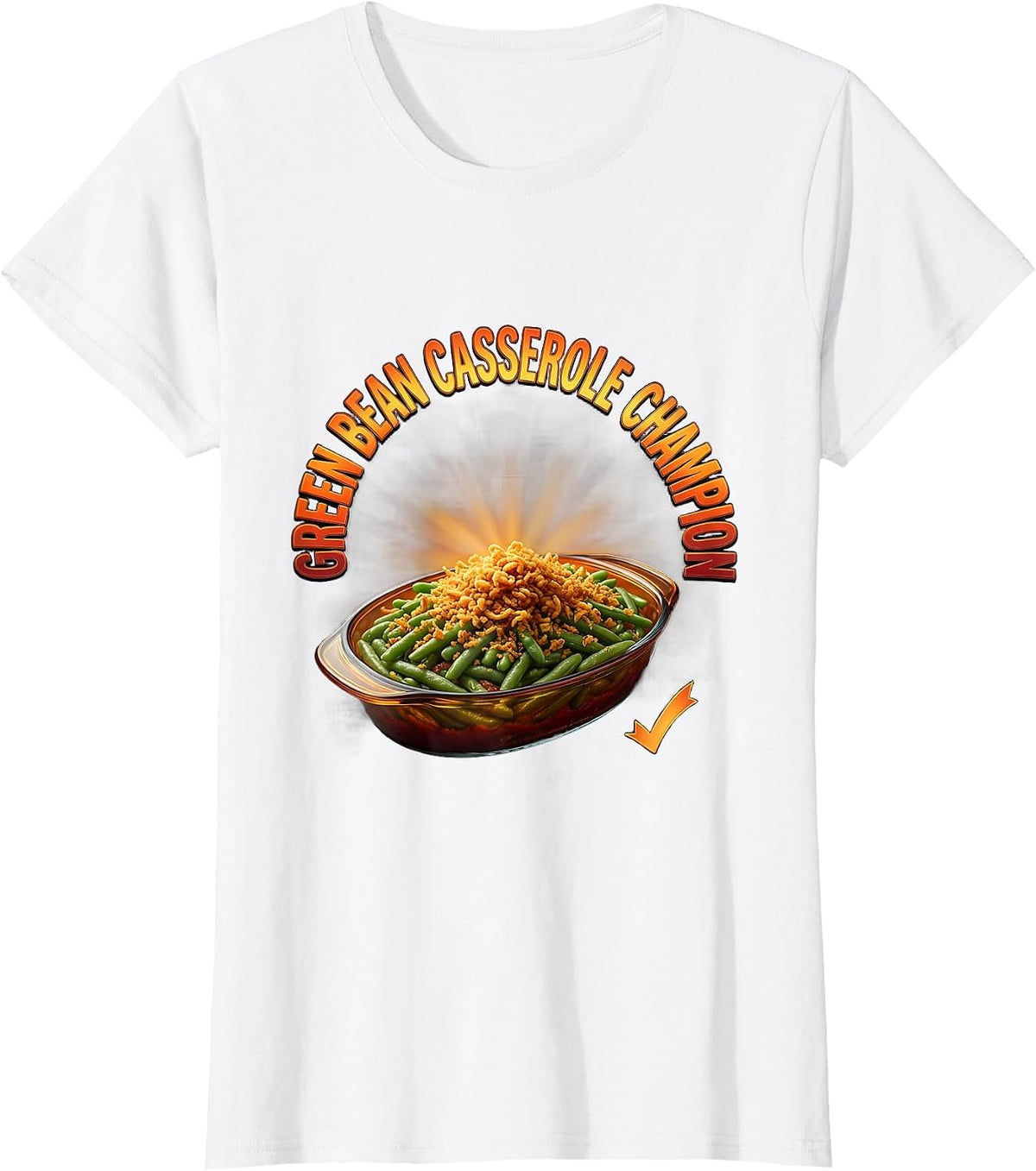 Green Bean Casserole Champion Bootleg 90's Rap Rock Vintage T-Shirt - White