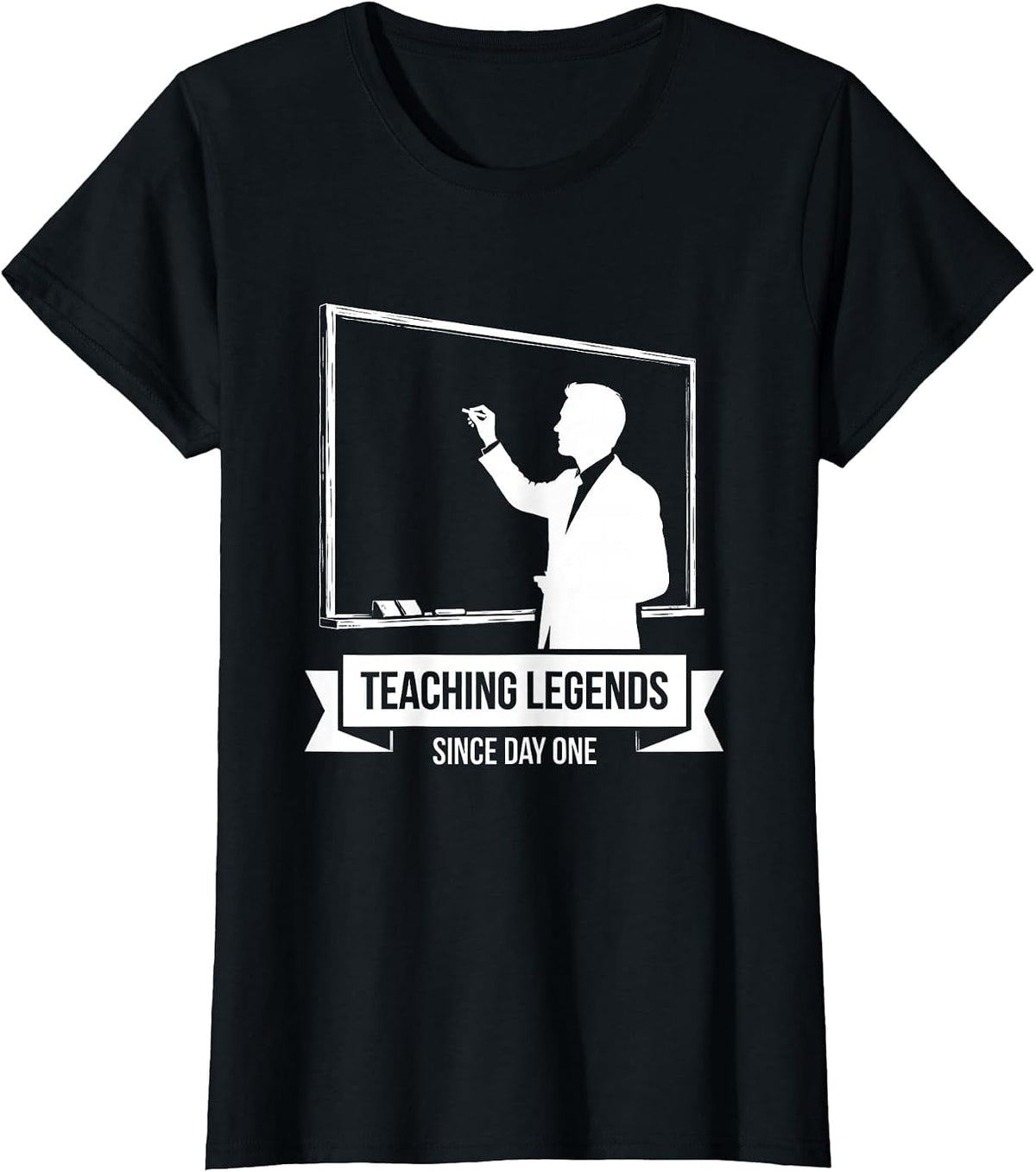 Teaching Legends Since Day One 5th Grade Teacher T-Shirt - Black