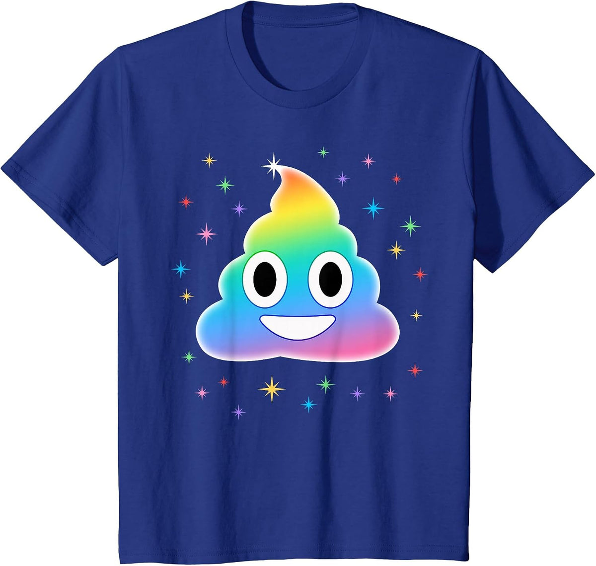 Unicorn Poop T-Shirt - Royal Blue