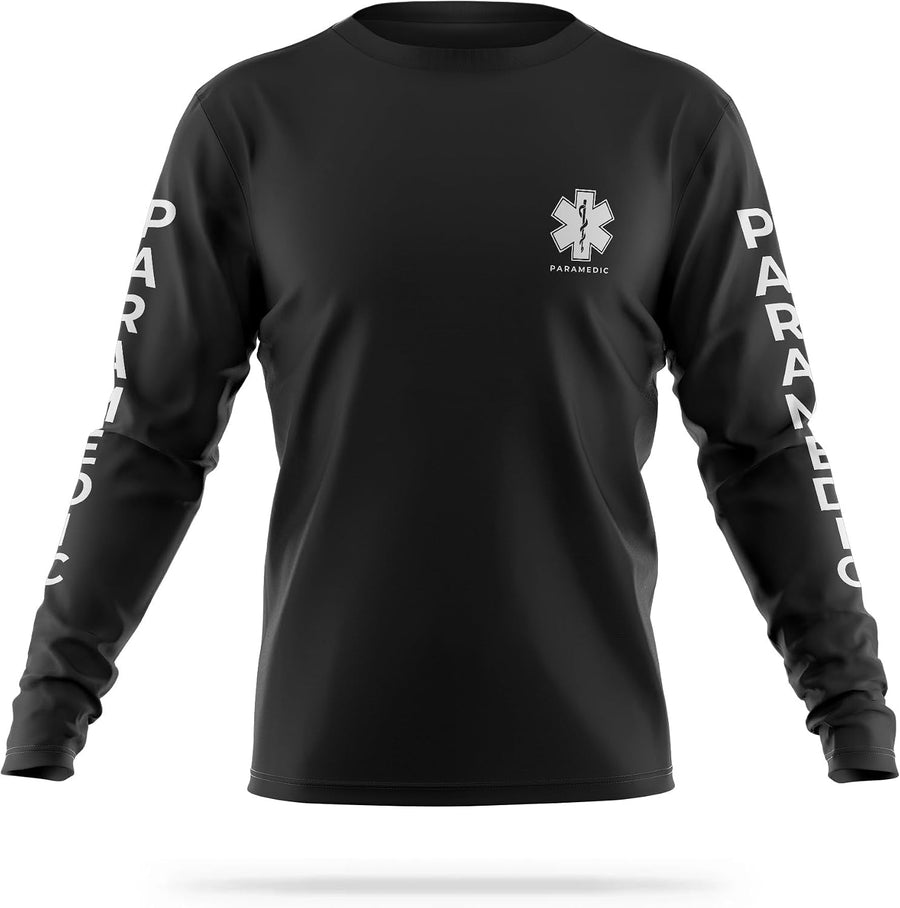13Fifty Paramedic Training Reflective Utility Long Sleeve - Black & Reflective
