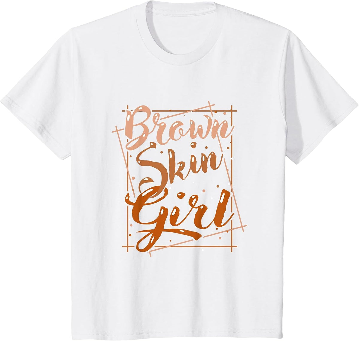 Brown Skin Girl Black Melanin Queen Magic Juneteenth Women T-Shirt - White