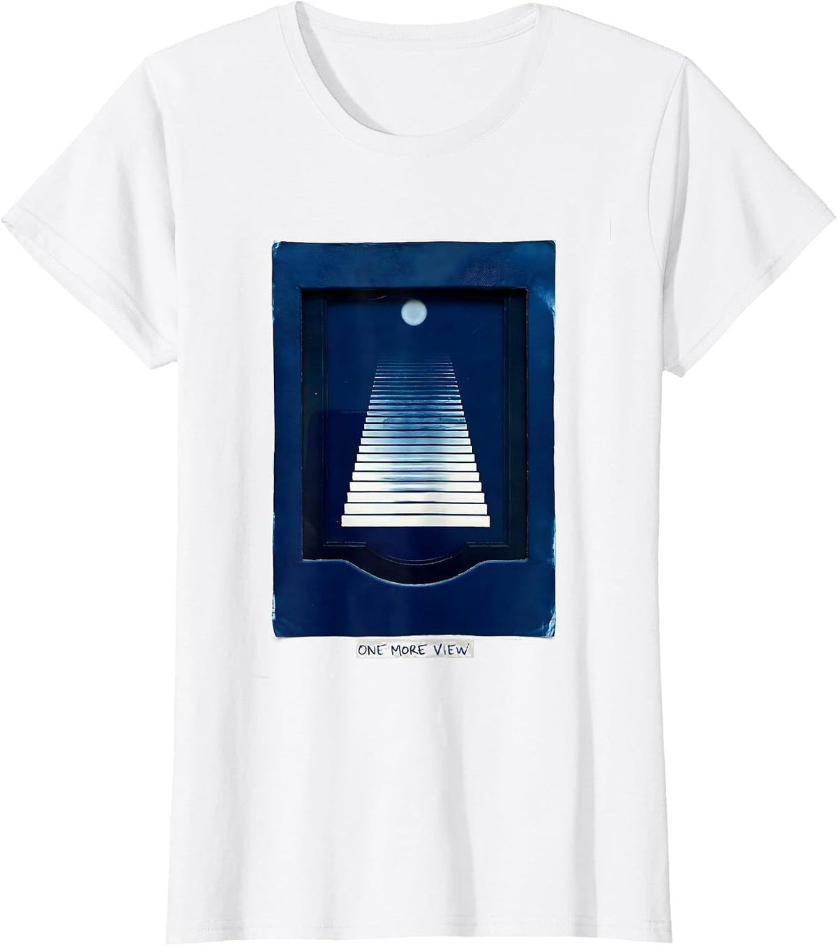 One More View Cyanotype Radiologic Technologist X-ray Tech T-Shirt - White