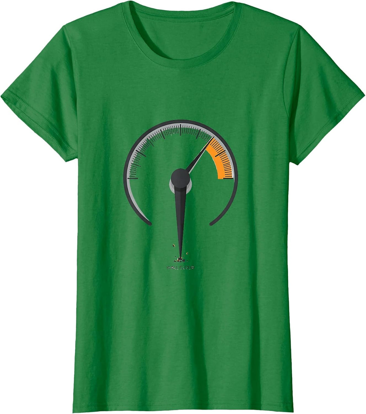 Women's Wall Cloud Editorial Conceptual Storm Chaser Tornado T-Shirt - Kelly Green
